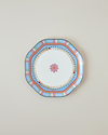 Timeless Botanica New Bone Pasta Tabağı 20 cm Pembe - Mavi