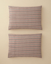 Timeline Dijital Baskılı Soft Cotton 2'li Yastık Kılıfı Terracotta