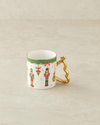 Tin Soldiers New Bone China Kupa 360 ml Kırmızı - Yeşil
