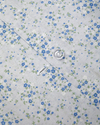 Tiny Blooms Kolay Ütülenir Tek Kişilik Nevresim Seti 160x220 cm Mavi
