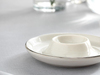 Torino Porselen Yumurtalık Silver