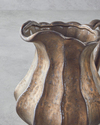 Toscana Seramik Vazo 31 cm Bronz