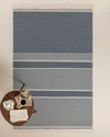 Trendy Nash Dokuma Kilim Lacivert - Krem