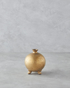 Tresa Seramik Vazo 14 cm Gold