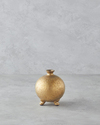 Tresa Seramik Vazo 14 cm Gold