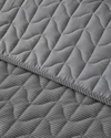 Trigon Fitilli Kadife Tek Kişilik Yatak Örtüsü Takımı 160x220 cm Antrasit