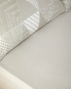 Trio Patch Kolay Ütülenir Çift Kişilik Nevresim Takımı 200x220 cm Bej