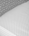 Trio Shape Kolay Ütülenir Tek Kişilik Nevresim Takımı 160x220 cm Gri