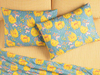 Tulip Paradise Kolay Ütülenir 2'li Yastık Kılıfı Mavi