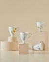 Valentina New Bone China Kupa 300 ml Lila