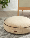 Vella Round Kadife Dekoratif Minder 60 cm Bej