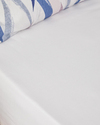 Vendy Polycotton Çift Kişilik Uyku Seti Beyaz - Mavi