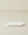 Verona Porselen Kayık Tabak 22 cm Beyaz