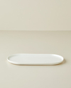 Verona Porselen Kayık Tabak 30 cm Beyaz
