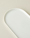 Verona Porselen Kayık Tabak 30 cm Beyaz
