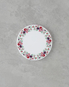 Vespera Seramik Bardak Altlığı 11 cm Beyaz - Pembe