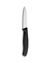 Victorinox 6.7633 Paslanmaz Çelik Tırtıklı Soyma Bıçak 8 cm Siyah