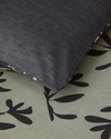 Vinette Dijital Baskılı Soft Cotton King Size Nevresim Seti Yeşil