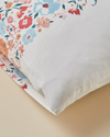 Vintage Floral Kolay Ütülenir 2'li Yastık Kılıfı 50x70 cm Pembe