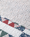 Vintage Lace Patchwork Tek Kişilik Çok Amaçlı Örtü 160x220 cm Siyah