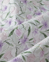 Viola Bloom Çift Kişilik Çok Amaçlı Örtü 200x220 cm Mor