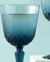 Vivid 3'lü Cam Kadeh 310 Ml Lacivert