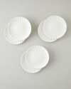 Wave Porselen 6'lı Pasta Seti 20 cm Beyaz