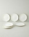 Wave Porselen 6'lı Pasta Seti 20 cm Beyaz