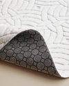 Wavelet Banyo Paspası Seti 60x100 cm + 50x60 cm Ekru