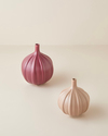Wavy Stoneware Vazo 14 cm Bej
