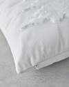 Whitestar Nakışlı Dekoratif Kırlent 45x45 cm Ekru
