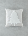 Whitestar Nakışlı Dekoratif Kırlent 45x45 cm Ekru