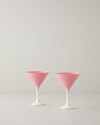 Whitney Cam 2'li Cup 175 ml Pembe - Krem