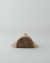 Wicker Plastik Rattan Peçetelik 15x9 cm Kahverengi