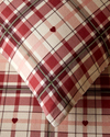 Winter Embrace Flanel Çift Kişilik Çarşaflı Nevresim Takımı 200x220 cm Kırmızı - Krem