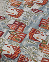Winter Landscape Pamuk Goblen Runner Krem