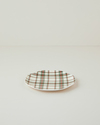 Winter Plaid New Bone Pasta Tabağı 20 cm Kırmızı