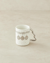 Winter Silver Tree New Bone China Kupa 400 ml Silver