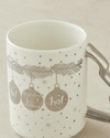 Winter Silver Tree New Bone China Kupa 400 ml Silver