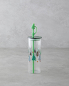 Winter Tree Borosilikat Pipetli Bardak 460 ml Yeşil