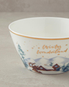 Winter Wonderland New Bone China Kase 14 cm Gold