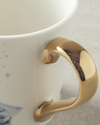 Winter Wonderland New Bone China Kupa Gold