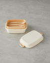 Yummy Food Plastik Lunch Box Krem