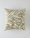 Zebra Dekoratif Kırlent 45x45 cm Açık Kahverengi