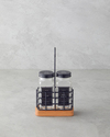 Zest Cam 2'li Tuzluk - Biberlik 20x11x5 cm Siyah
