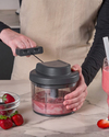 Zyliss E910074 Easy Pull Manuel Doğrayıcı 800 ml Antrasit