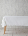 Adelina Polyester Masa Örtüsü 150x200 cm Beyaz-Gold