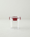 Ador Plastik Kavanoz 850 ml Bordo