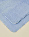 Basicline Kaydırmaz Taban Banyo Paspası Seti 60x80 cm + 40x60 cm Ortanca Lila