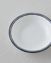 Black Lines Porselen Çerezlik 11 cm Siyah - Beyaz